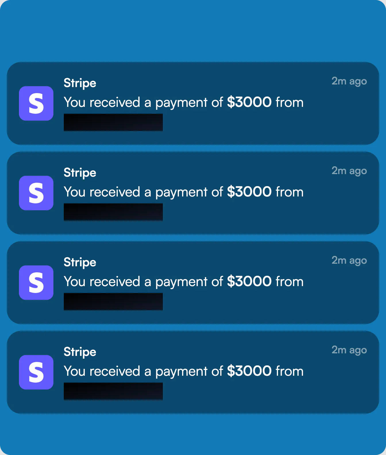 Stripe Income Notification Stripe Payment Notification Generator: Make real-looking Stripe payment ...