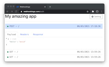 Webhooklogs gallery image