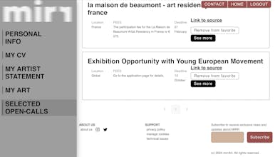 mirrArt: MVP for Artists gallery image