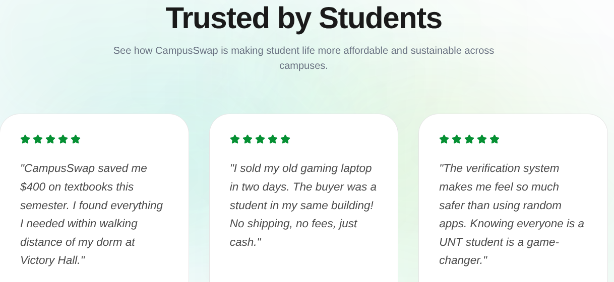 CampusSwap gallery image