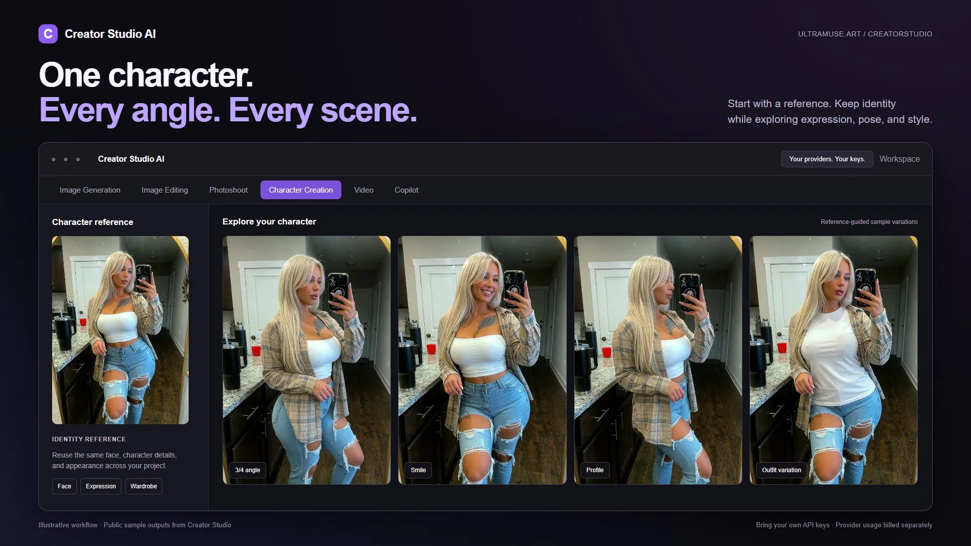 Creator Studio AI gallery image
