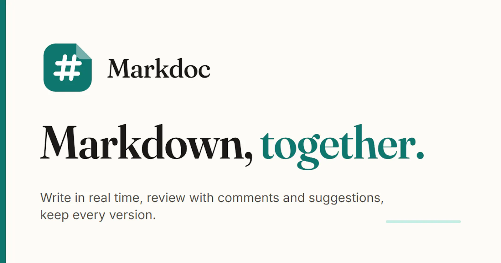 Markdoc screenshot 2