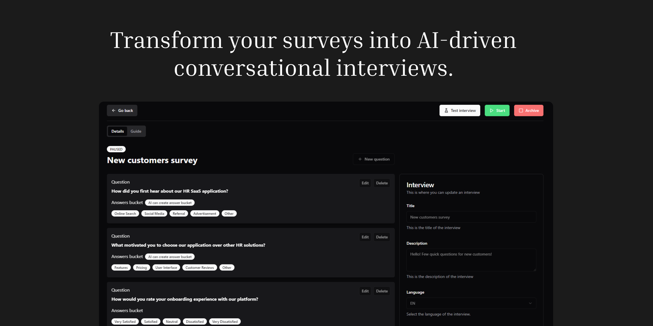 startuptile Replio-Transform your surveys into AI conversational interviews