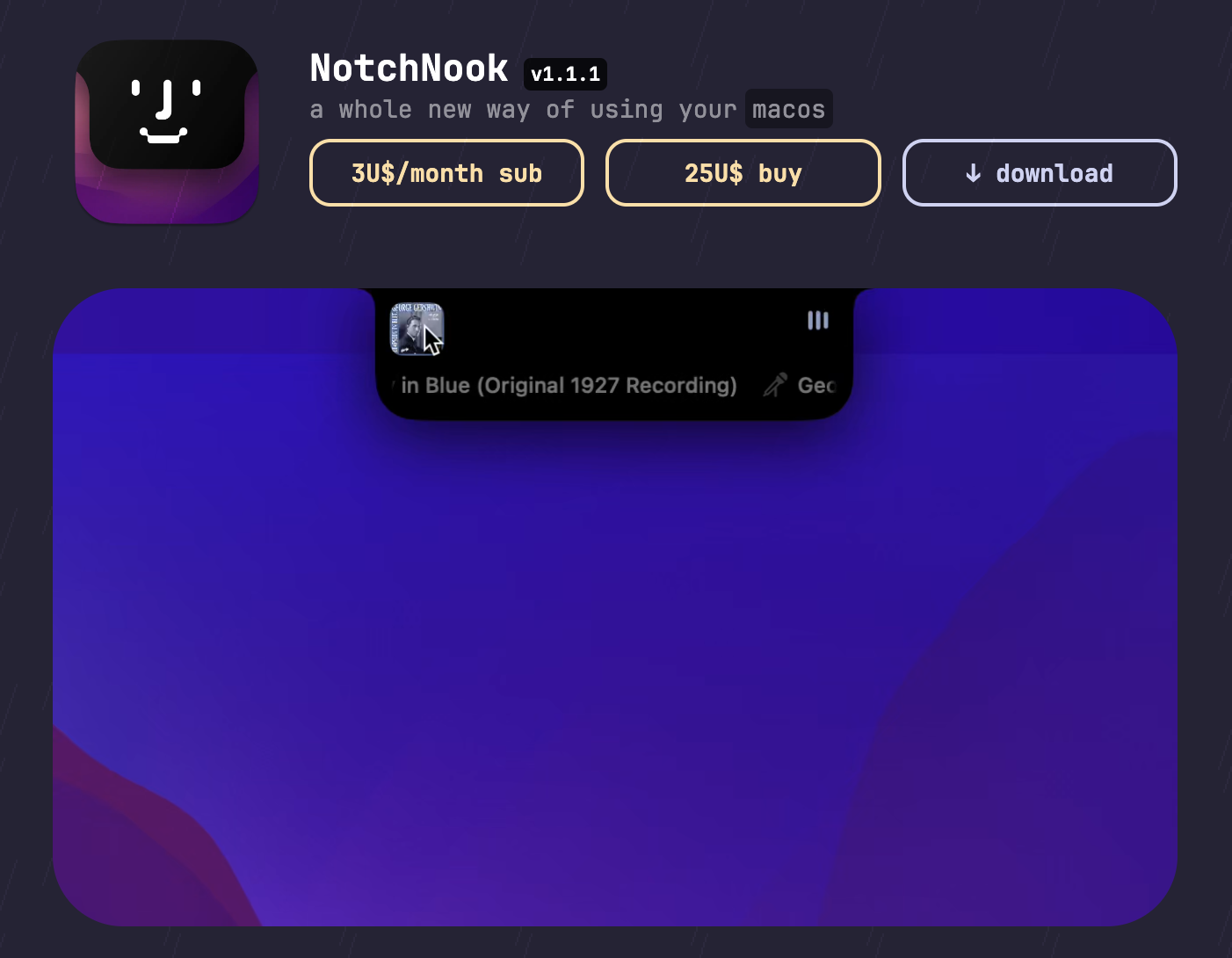 NotchNook gallery image