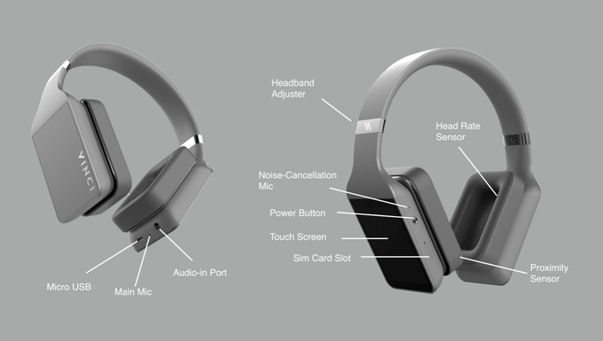 Vinci Smart Headphones gallery image