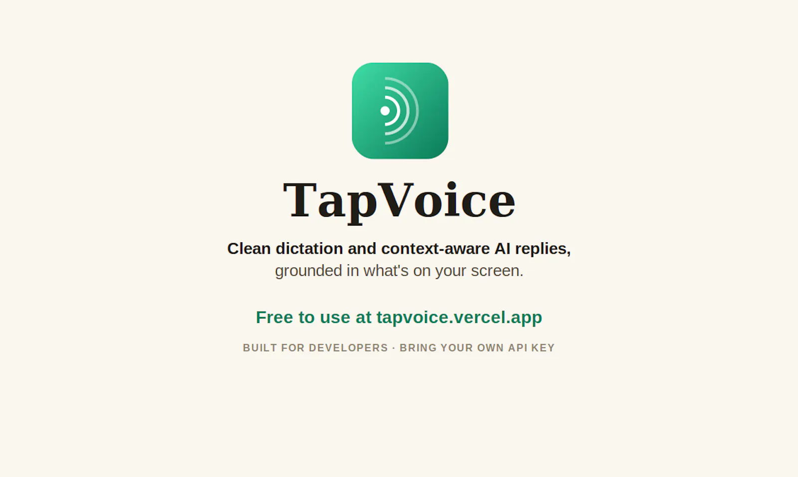 TapVoice screenshot 6