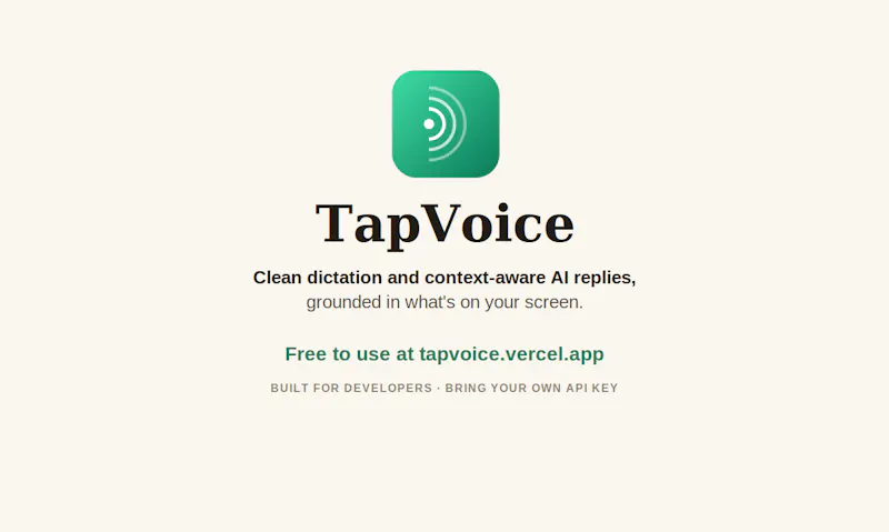 TapVoice screenshot 6