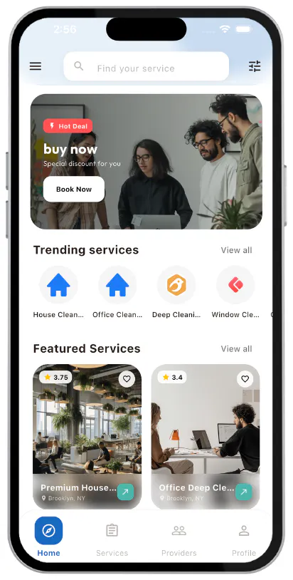 FixMate - Ondemand Web and Flutter App gallery image