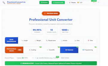 PrecisionConvert.io gallery image