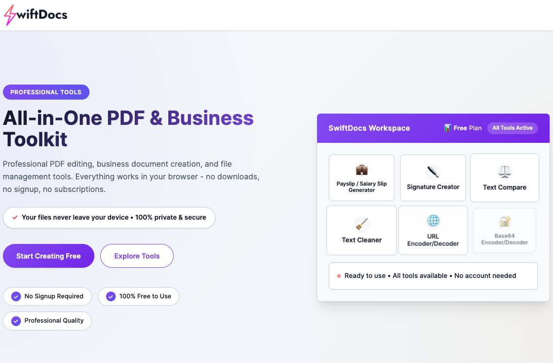SwiftDocs gallery image
