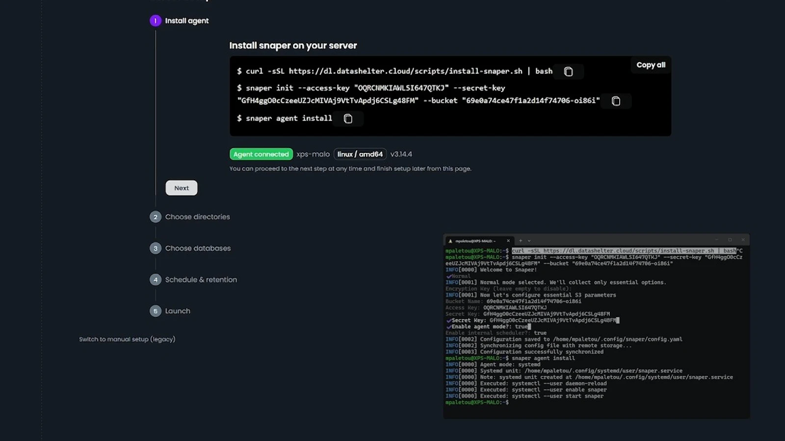 Datashelter screenshot 1 (video preview)