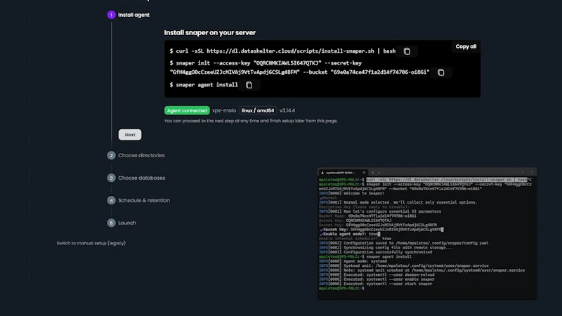 Datashelter screenshot 1 (video preview)