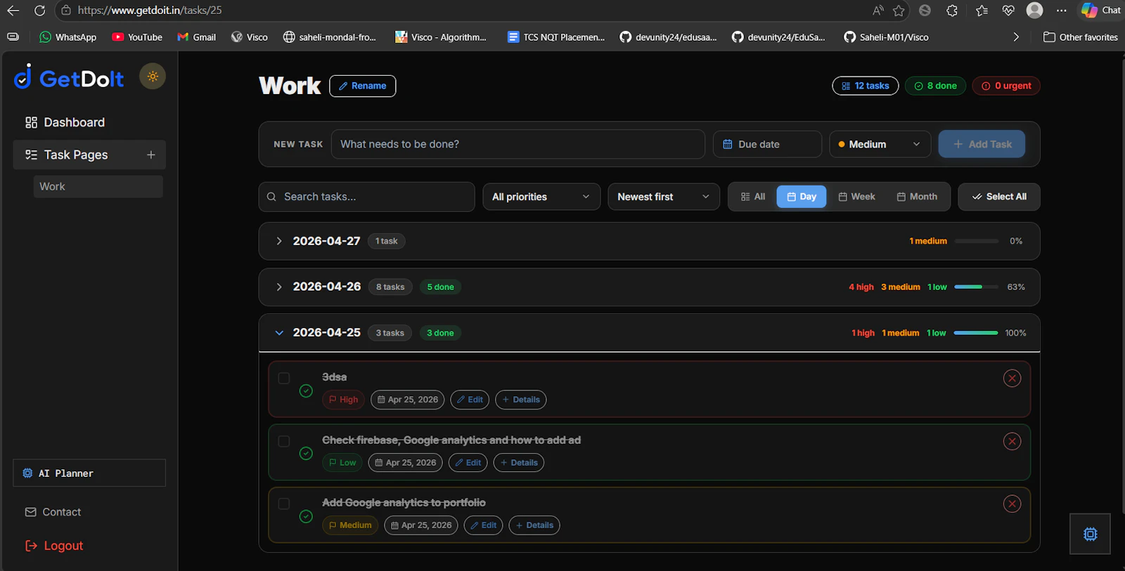 GetDoIt screenshot 2