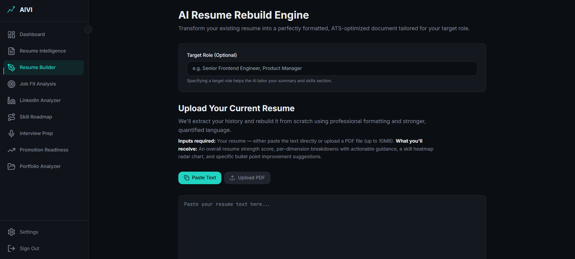 AIVI Career Intelligence gallery image