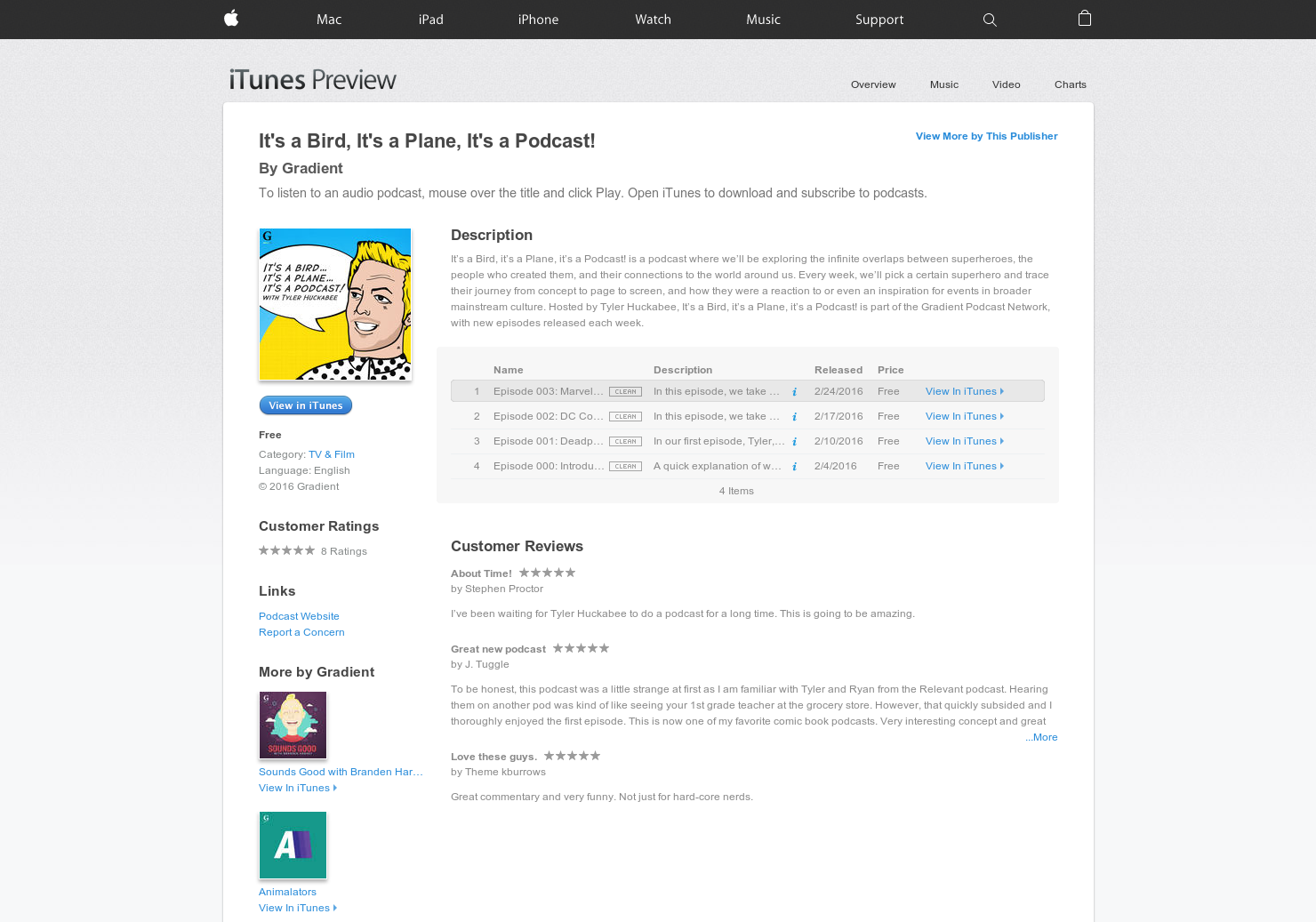 It's a Bird, It's a Plane, It's a Podcast! - Episode 3 gallery image