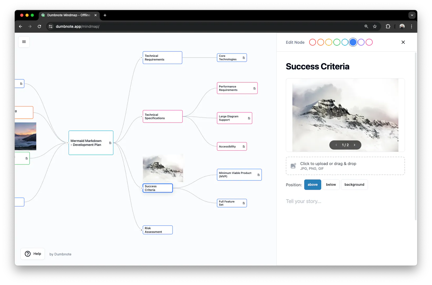 Dumbnote - Mindmap gallery image