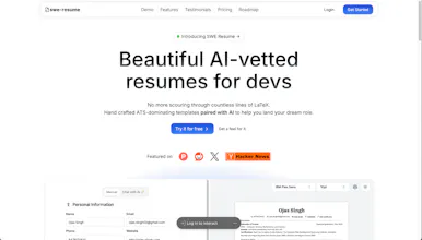 SWE-Resume gallery image