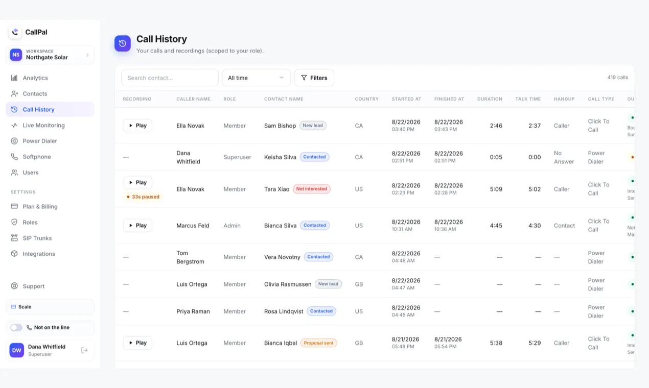 CallPal gallery image