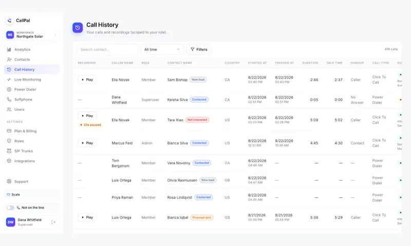 CallPal screenshot 4