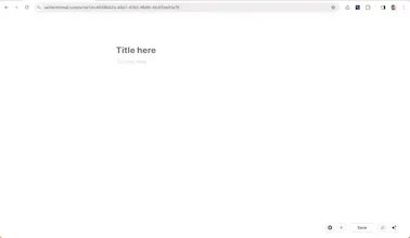 Write Minimal gallery image