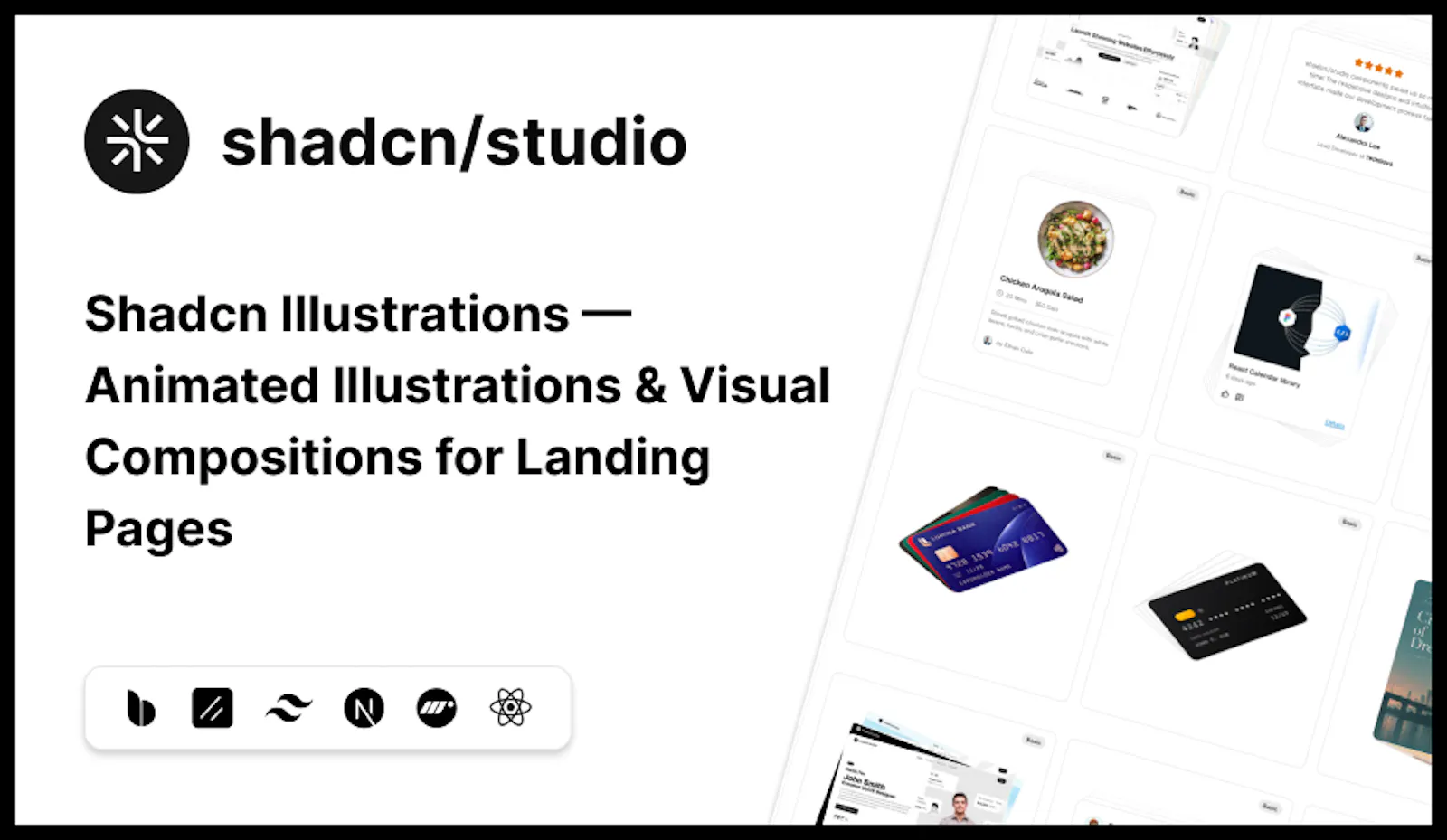 Shadcn Illustrations screenshot 1