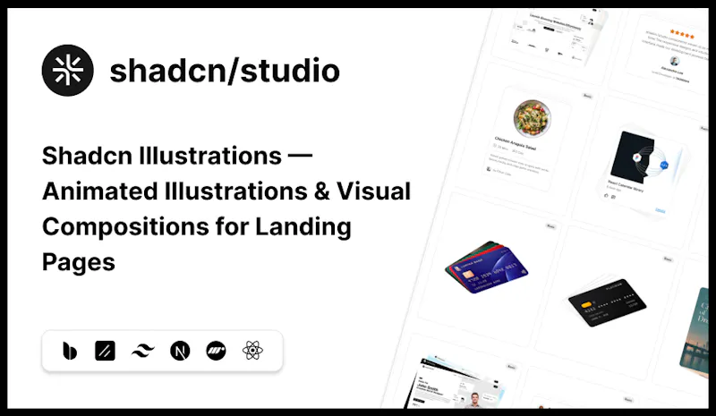 Shadcn Illustrations screenshot 1