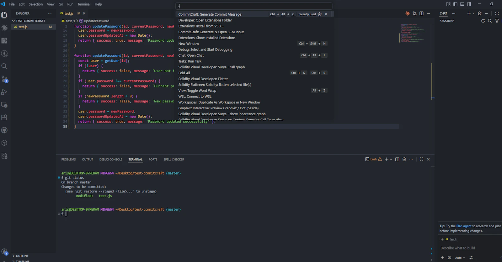 CommitCraft screenshot 5