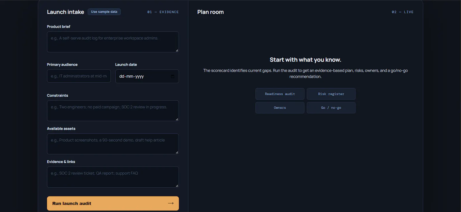 Launch Desk screenshot 2