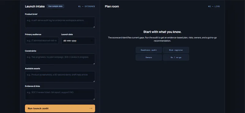 Launch Desk screenshot 2