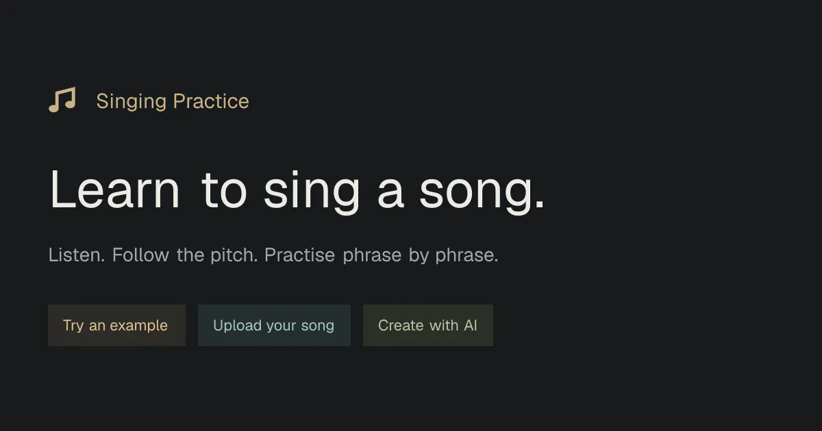 Singing Practice gallery image