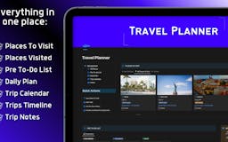 Travel Planner media 2