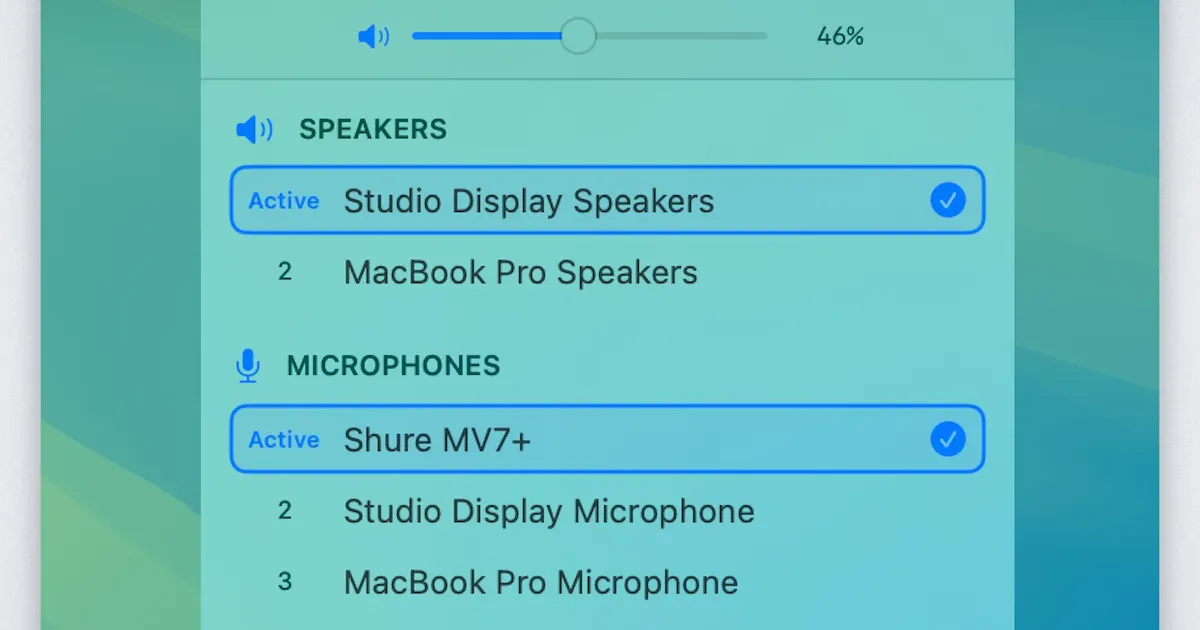 AudioPriorityBar