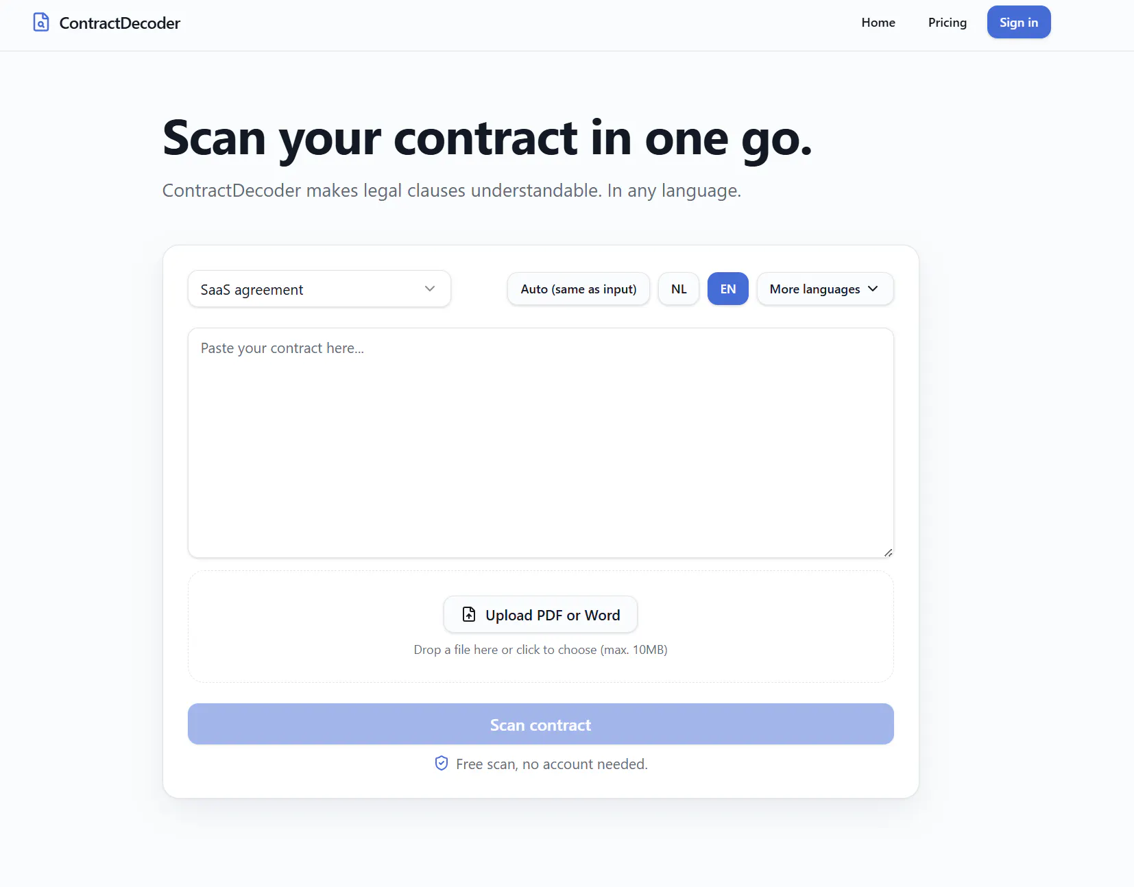Contract Decoder gallery image
