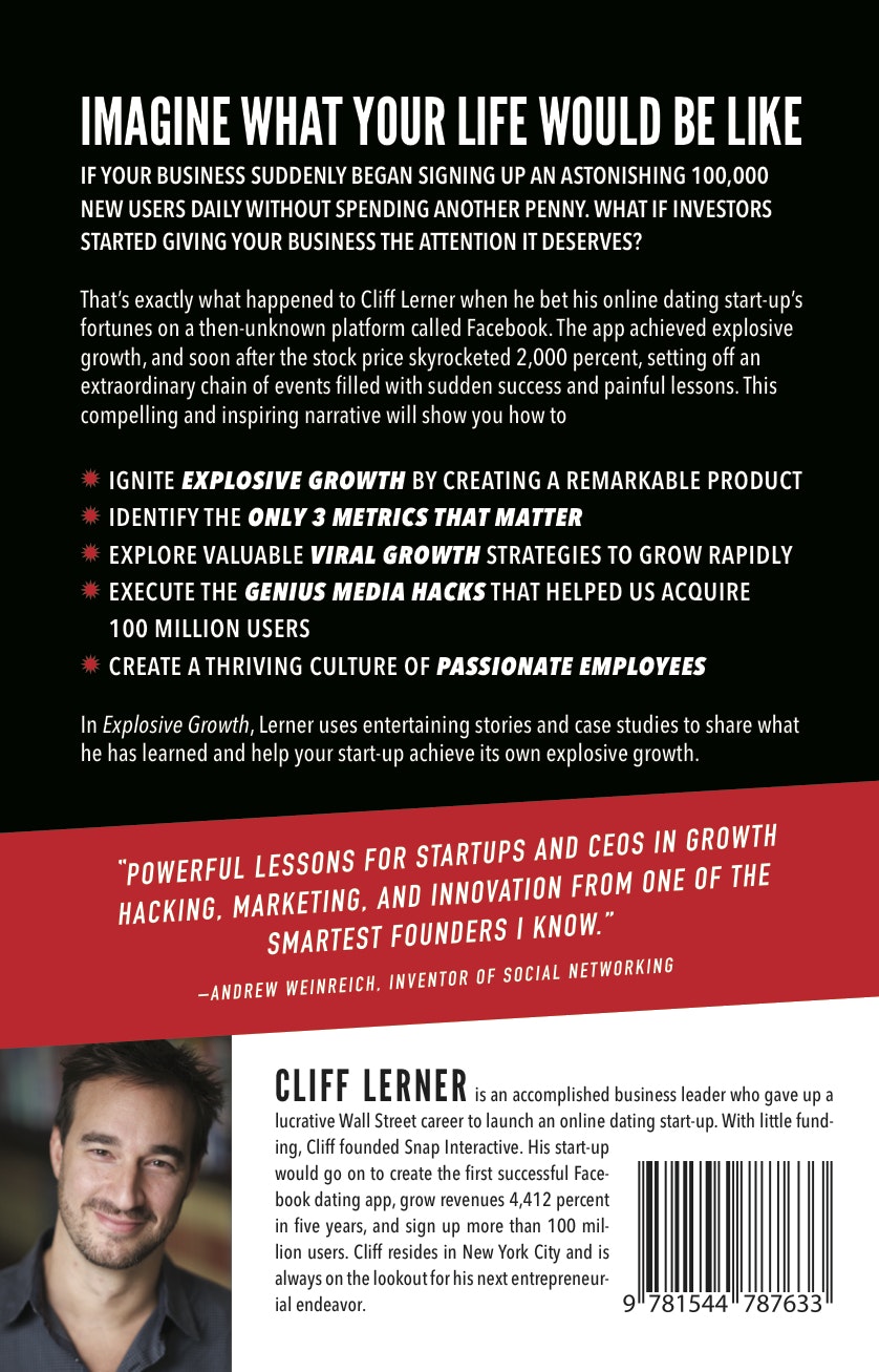 Explosive Growth: A Few Things I Learned Growing To 100 Million Users & Losing $78 Million gallery image