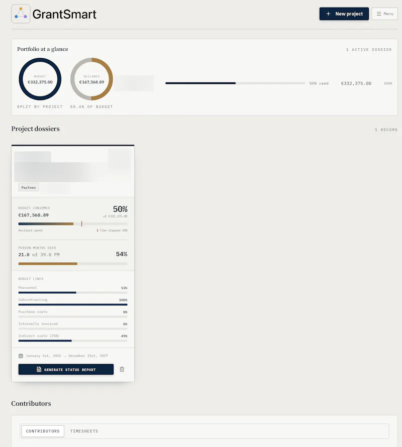 GrantSmart screenshot 3