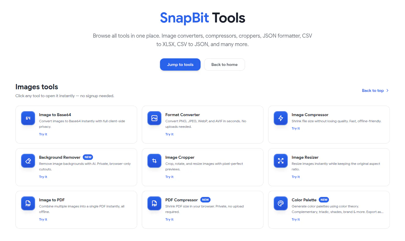 SnapBit Tools gallery image