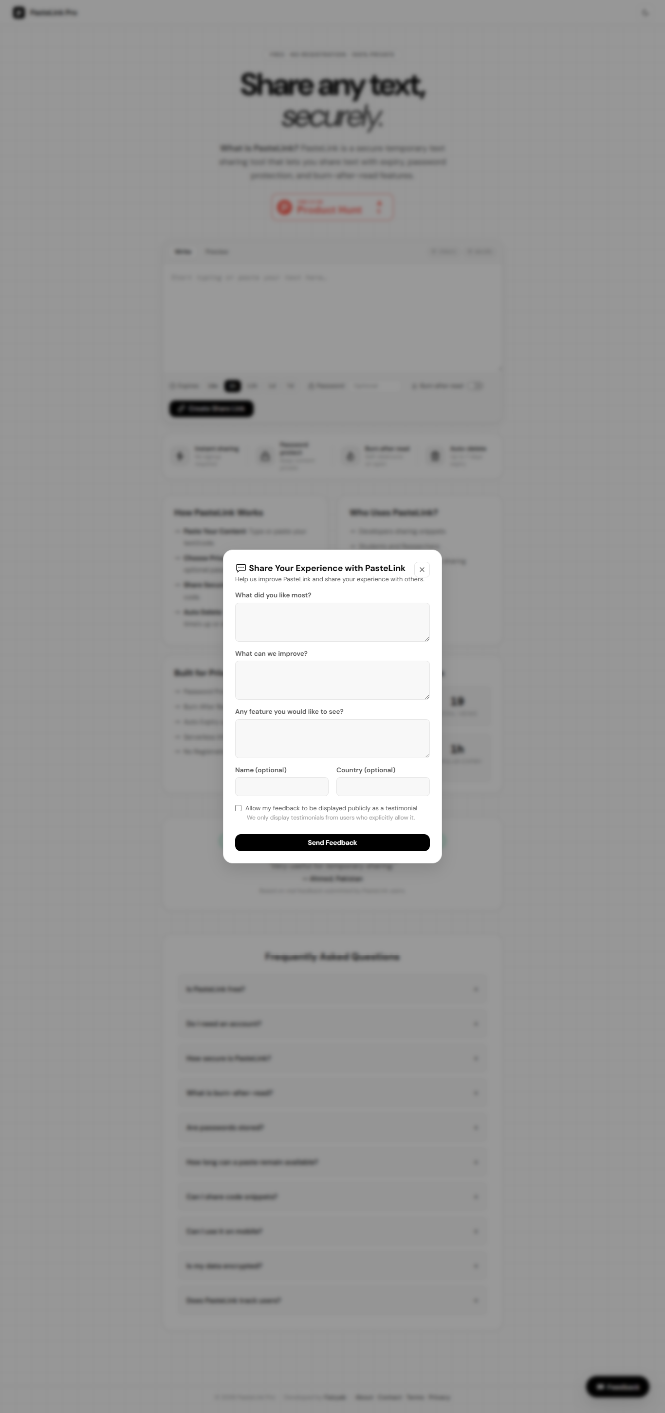 PasteLink Pro gallery image