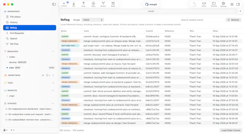 Commit+ screenshot 3