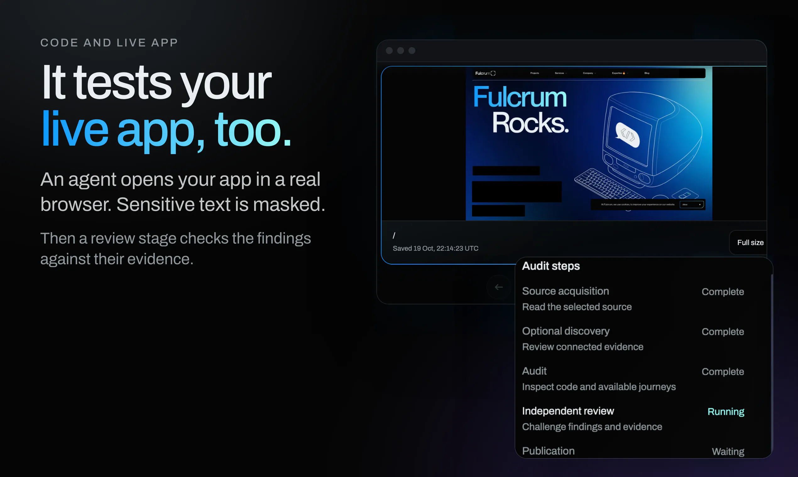 Fulcrum Lovable Audit gallery image