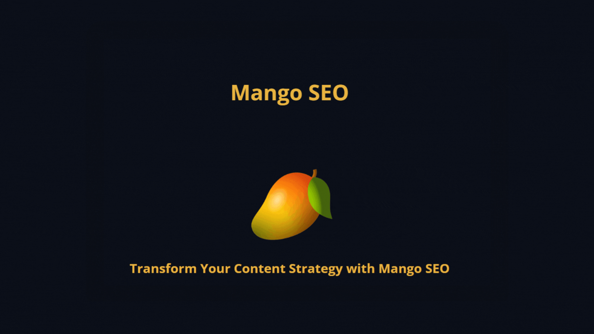 startuptile Mango SEO AI-Rank #1 in search with Mango AI powered Progammatic SEO