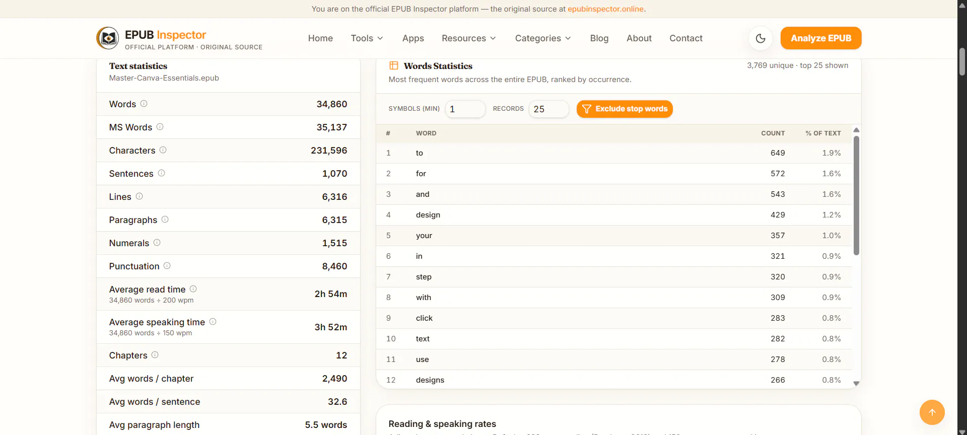EPUB Inspector gallery image