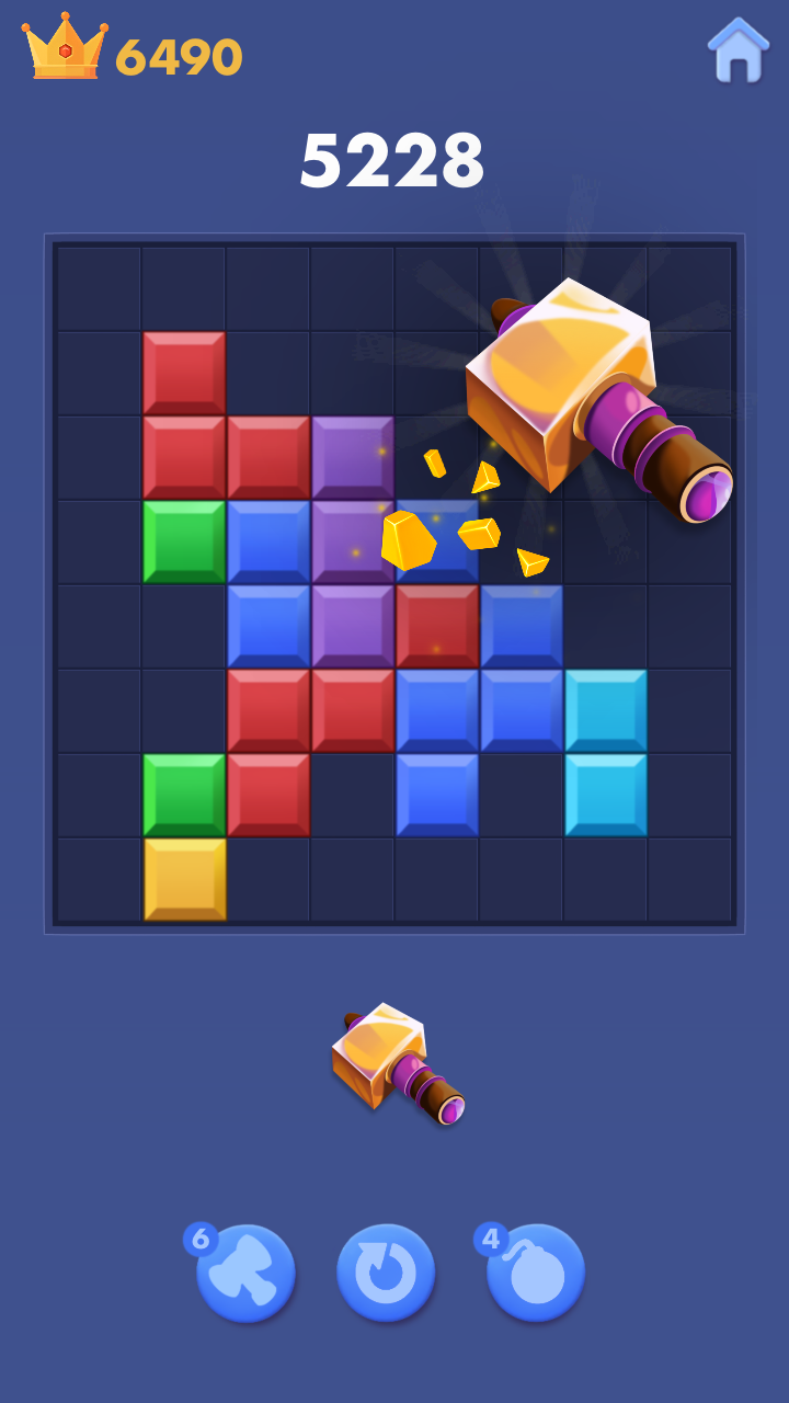 Mídia 7 de Block Puzzle - Blast Color! - Jogo de quebra -cabeça relaxante!