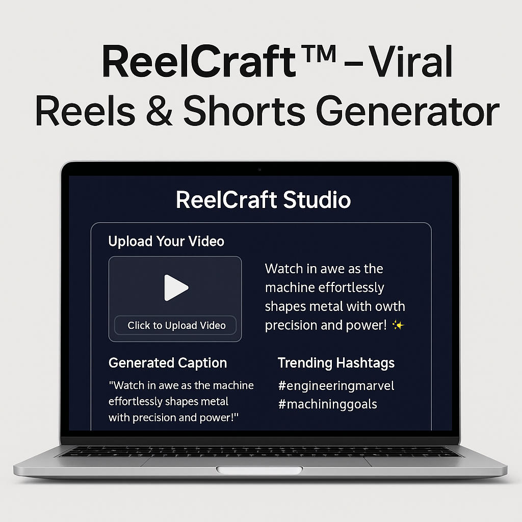 Media Reelcraft ™ - Máy phát điện và máy phát ngắn bằng một cú nhấp chuột của AI 1
