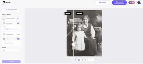 HitPaw Online Old Photo Restoration gallery image