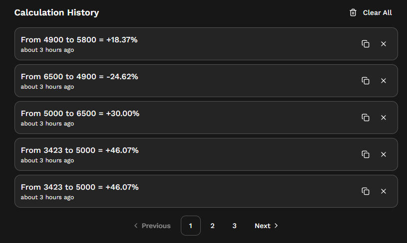 Percentage Calculator gallery image