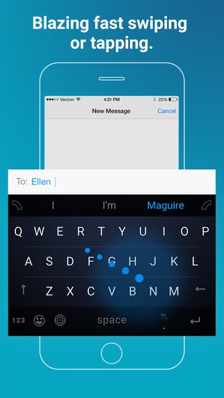 Microsoft Word Flow Keyboard Image