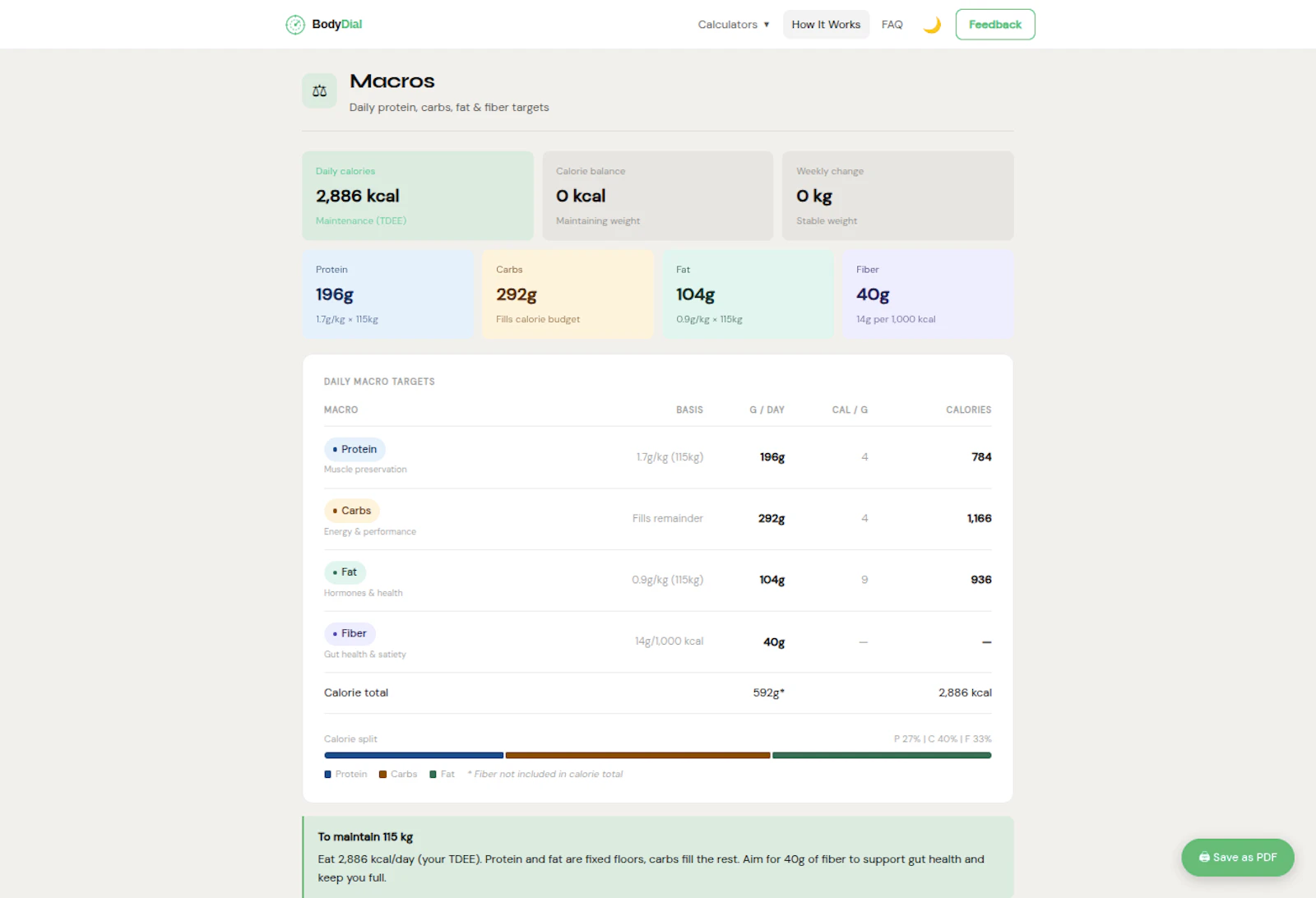 Body Dial screenshot 2
