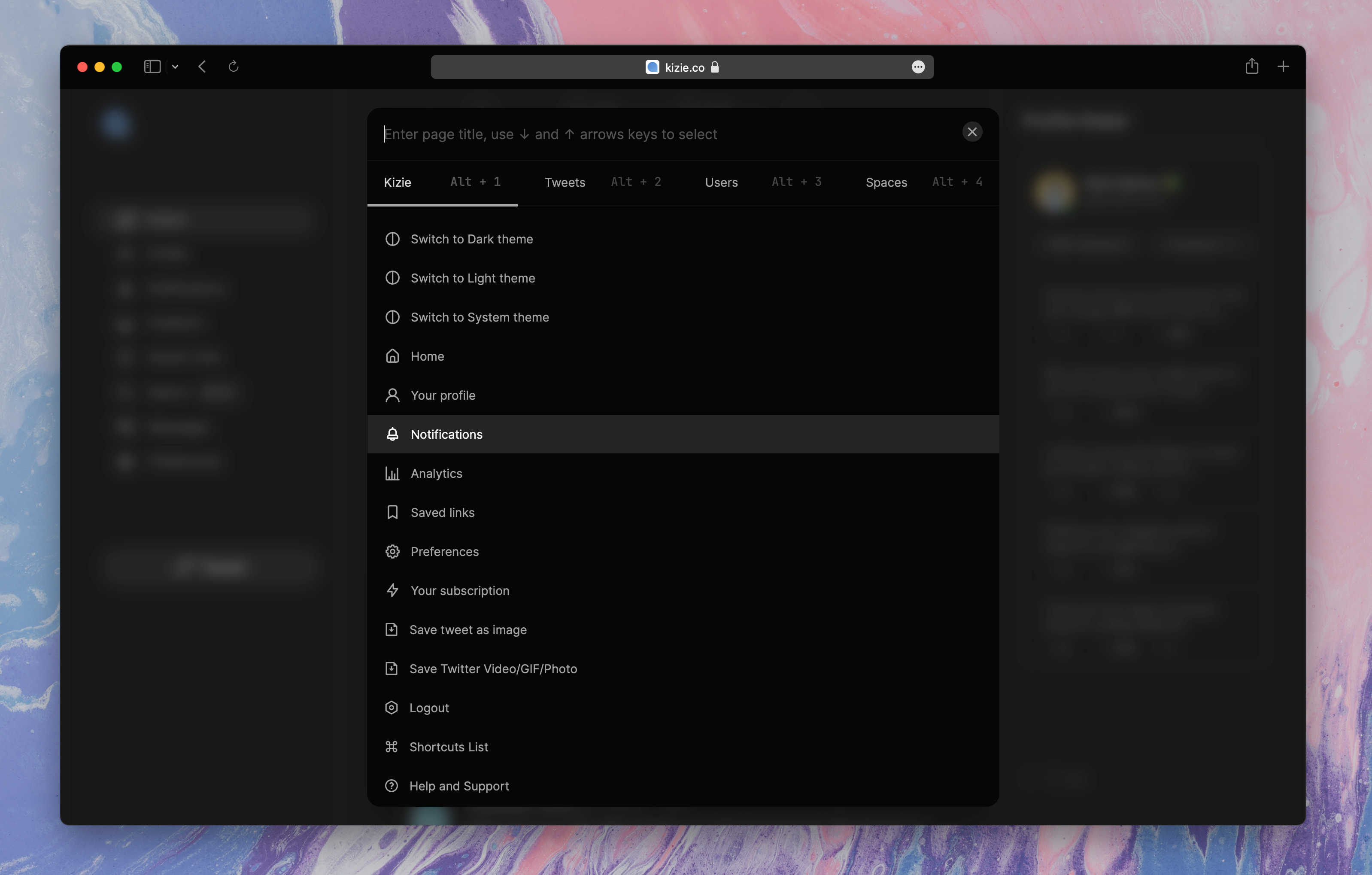 Kizie for Twitter gallery image