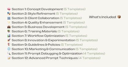 AI Creative Professional Prompt Library gallery image