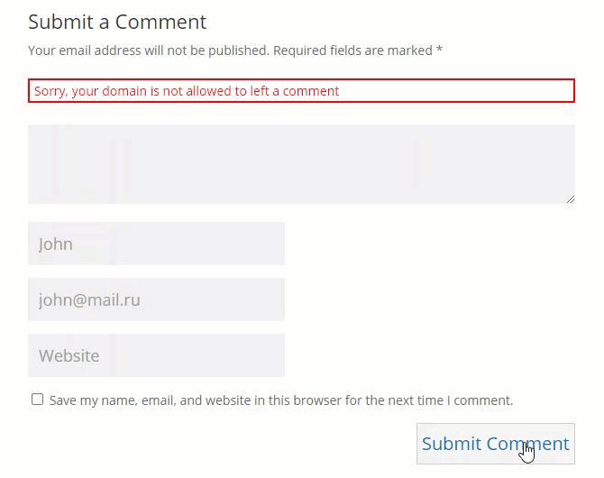 Plugin Blacklist Pendaftaran E -mel WP media 12